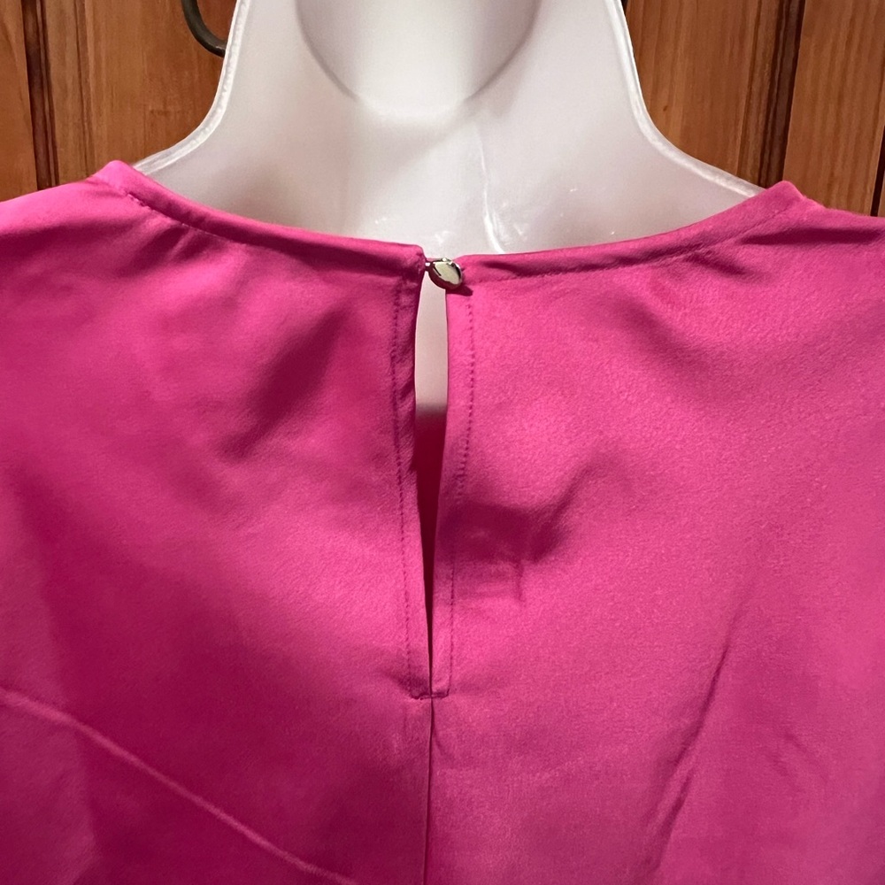 NEW JCrew Garden Blouse with Ruffled Sleeves in Pink, Size Classic-XS - Picture 9 of 12